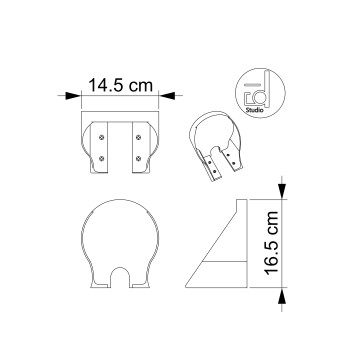Audio pro A10 / G10 väggfäste