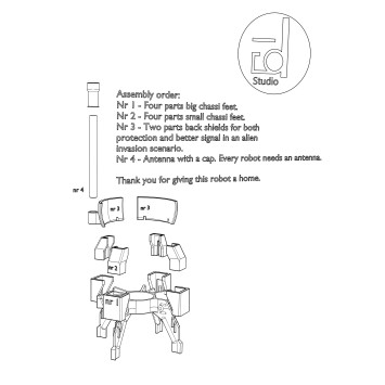 Home Robot - Stativ för HomePod mini