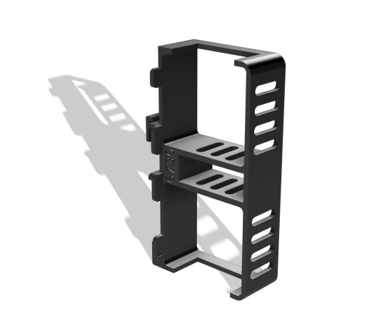 Schneider Wiser CCTFR6730 dubbel DIN-Fäste