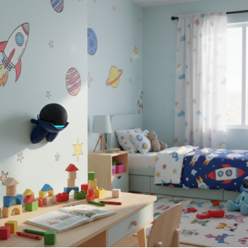 Amazon echo dot 5  Space Drone Väggfäste