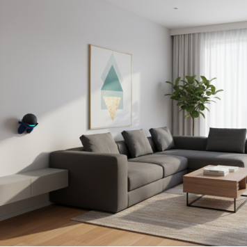 Amazon echo dot 5  Space Drone Väggfäste