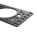 10" rack 80mm fläktplatta