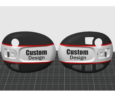 Custom Design för 3M-Peltor kåpor