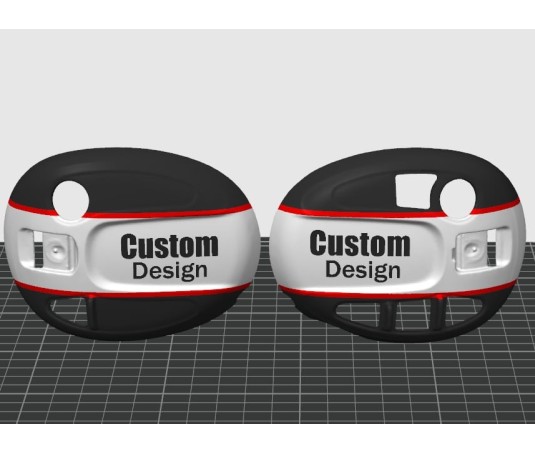 Custom Design för 3M-Peltor kåpor