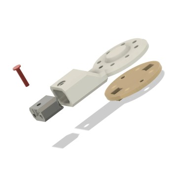 Tapo kamera C225 m.fl. väggfäste